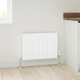 500MM X 700MM 1941BTU WHITE TYPE 11 CONVECTOR RADIATOR