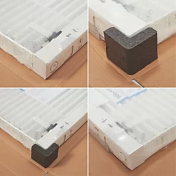500MM X 900MM 2496BTU WHITE TYPE 11 CONVECTOR RADIATOR