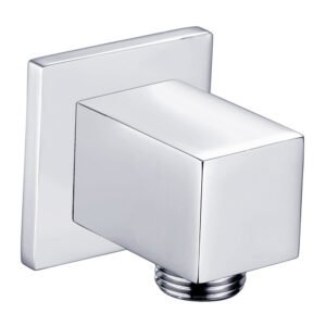 Chrome Square Wall Outlet